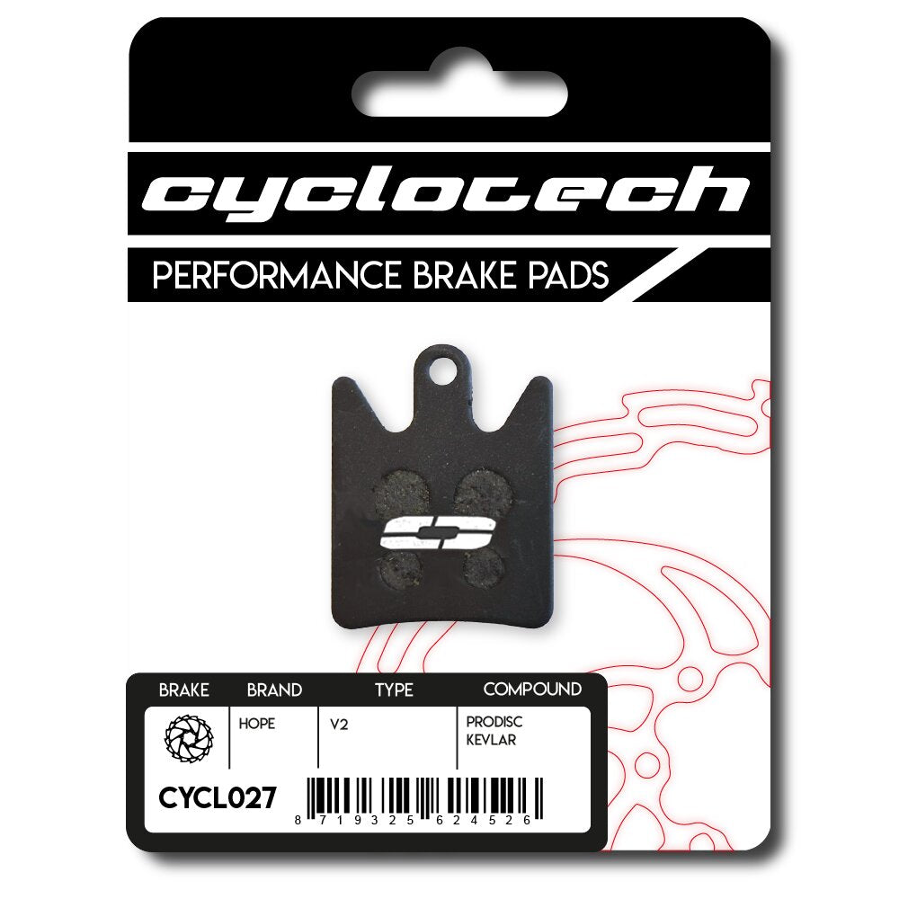 Cyclo tech schijfremblok prodisc kevlar hope v2