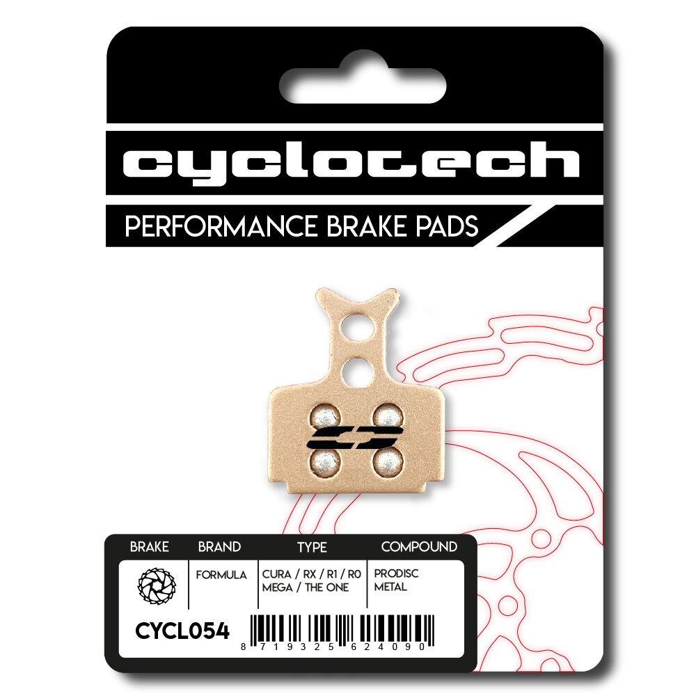 Cyclo tech schijfremblok prodisc metal formula cura