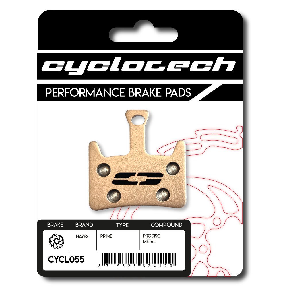 Cyclo tech schijfremblok prodisc metal hayes prime
