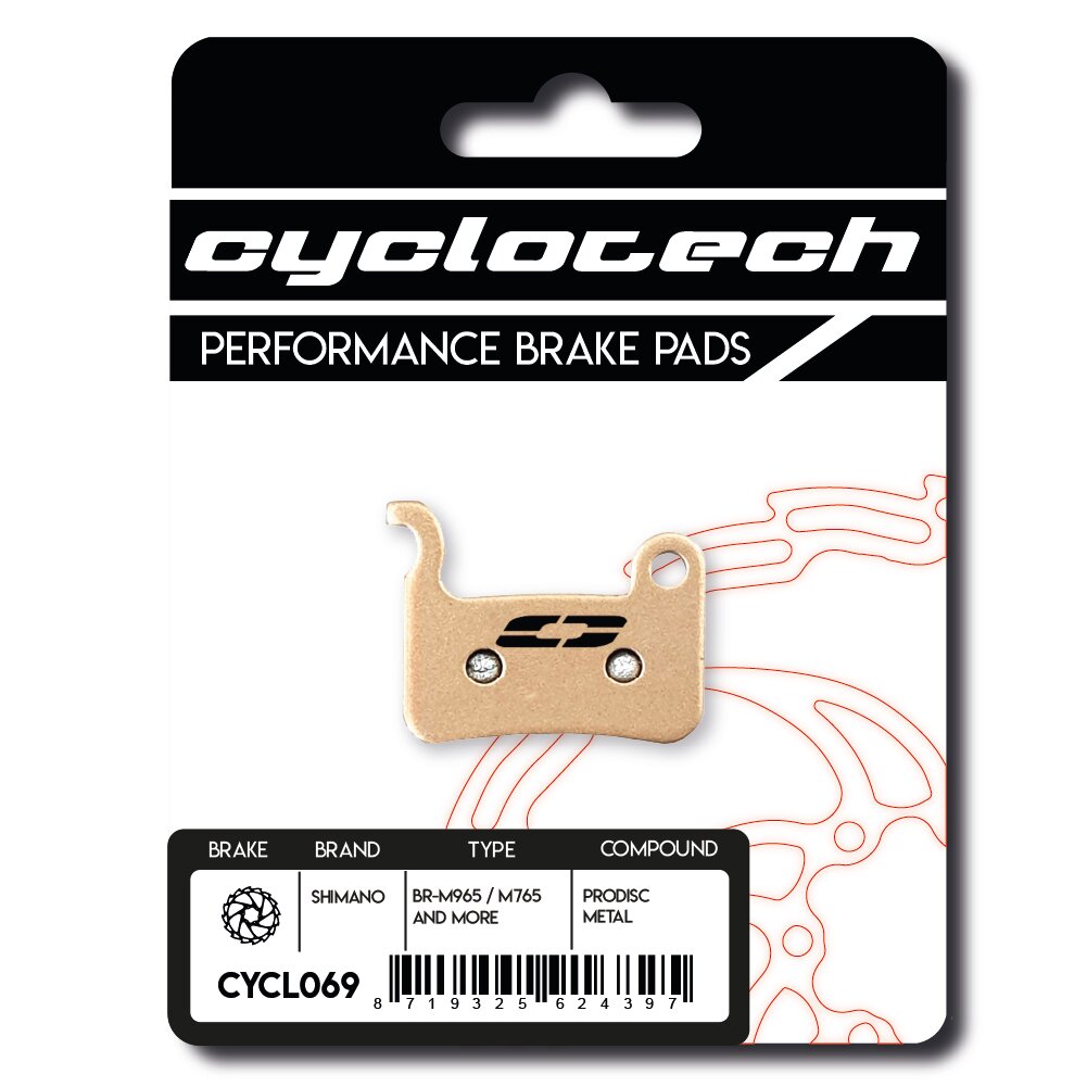 Cyclo tech schijfremblok prodisc metal shimano xt