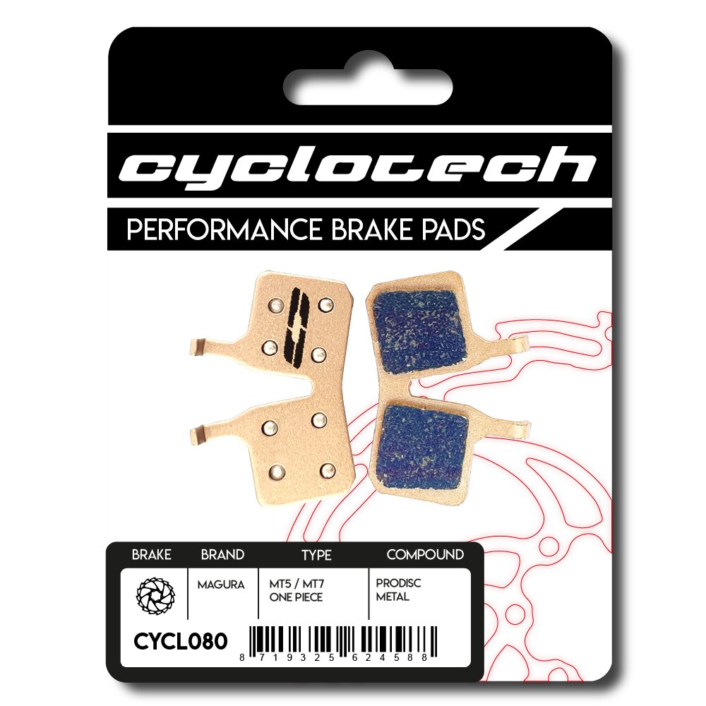 Cyclo tech schijfremblok prodisc metal magura mt5