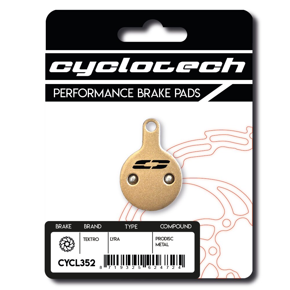 Cyclo tech schijfremblok prodisc metal tektro lyra