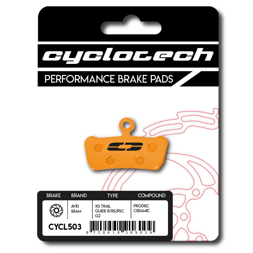 Cyclo tech schijfremblok prodisc ceramic sram g2