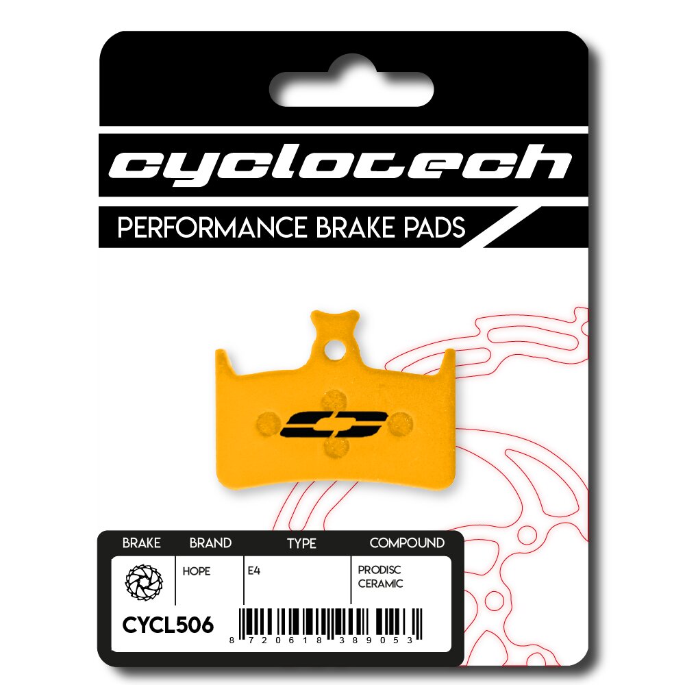 Cyclo tech schijfremblok prodisc ceramic hope e4