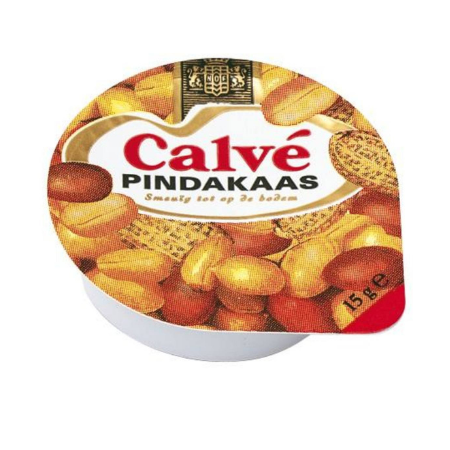 Kalve jordnøddesmør i kopper (200x 15gr)