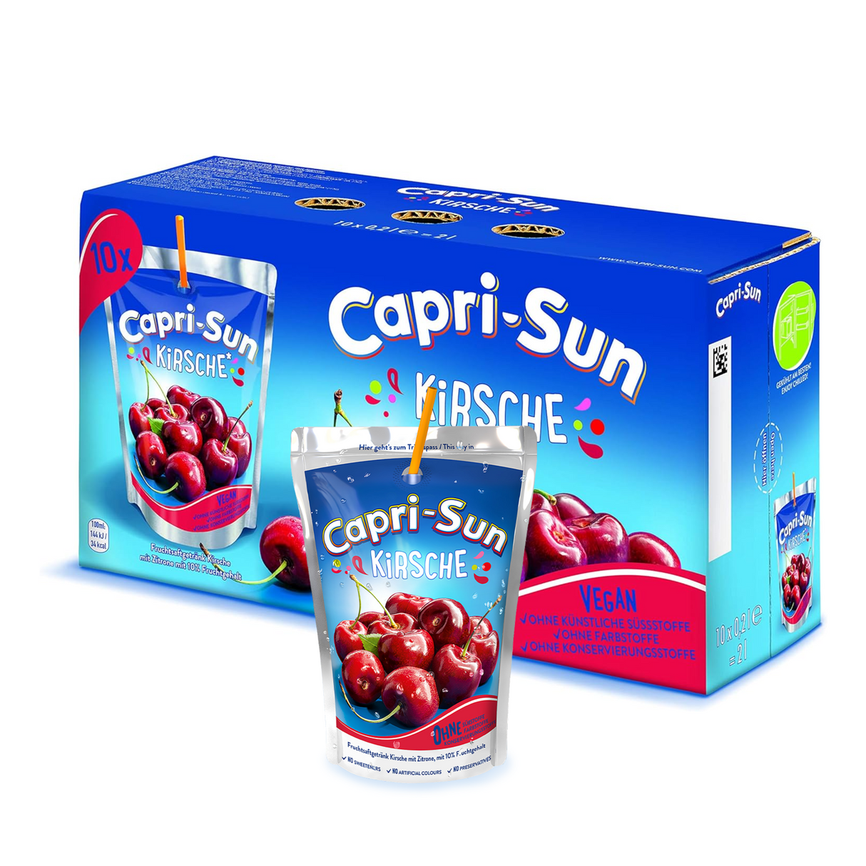 Capri-sun kirsebærpose (40x 200ml) (kopi)