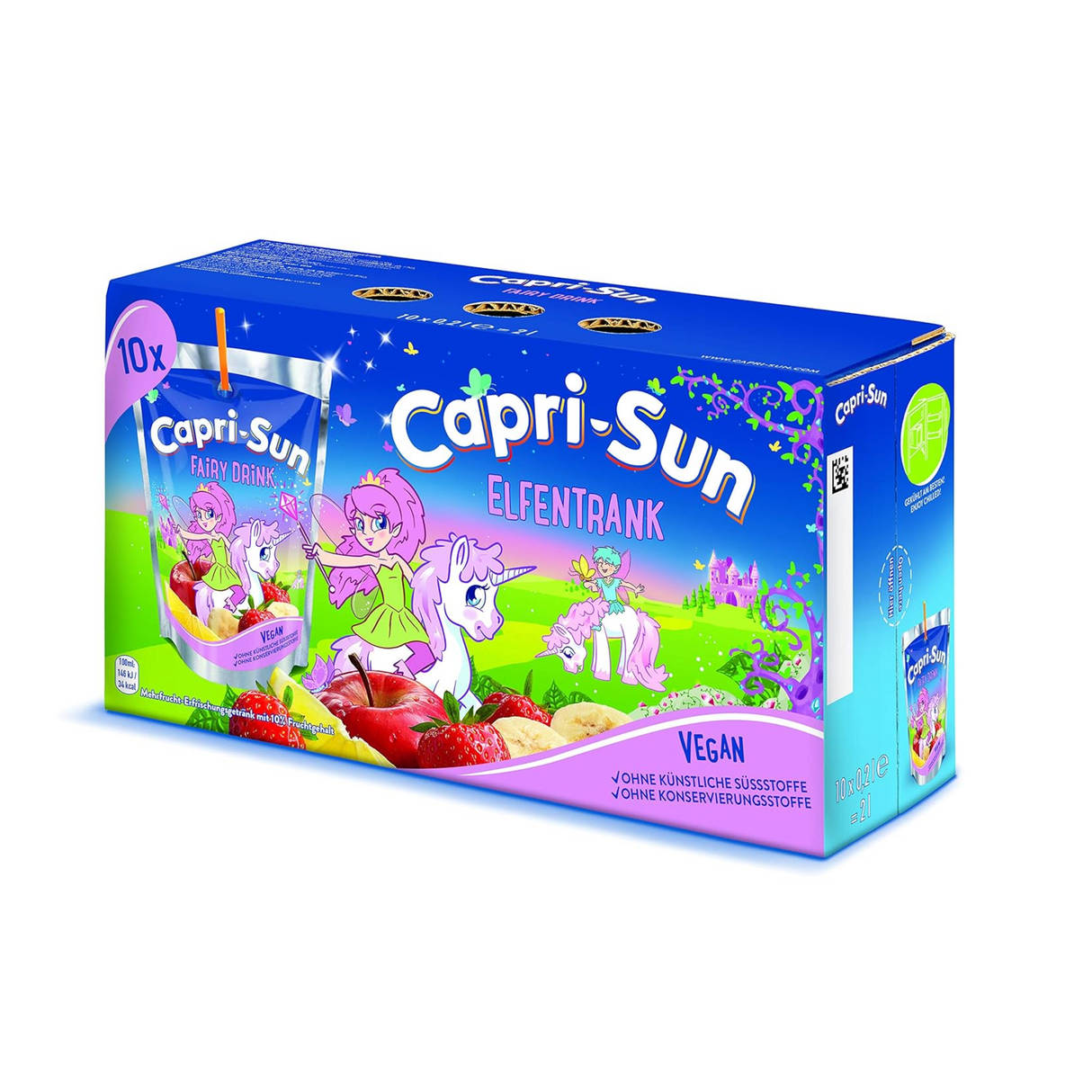 Capri-sun capri sun elfenrank (d) 200ml (4x 10 stykker)