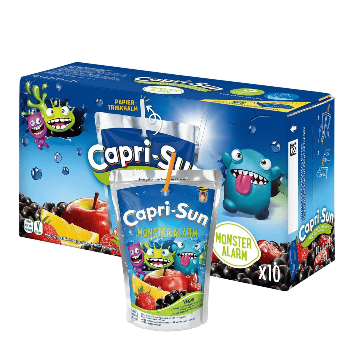 Capri-sun monster alarm nul pose (40x 200ml)