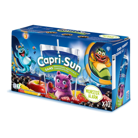 Capri-sun monster alarm pouch (40x 200ml)