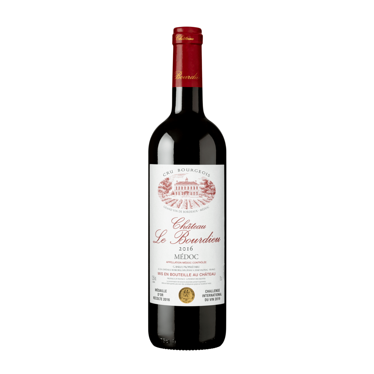 Chateau le bourdieu bordeaux superior (0,75 liter)