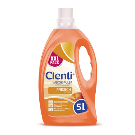 Clenti skyllemiddel fersken (2x 5l)