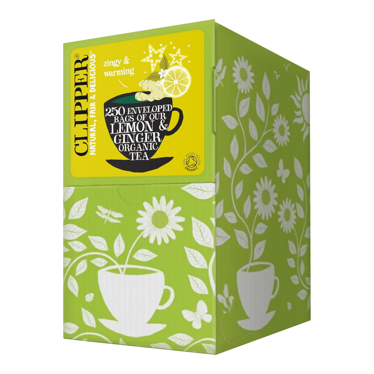 Clipper infusion citron ingefær økologisk (250 stykker)