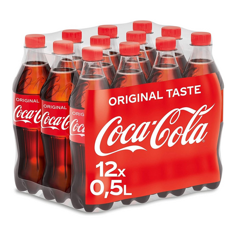 Coca-cola almindelig hætte (12x 50cl)