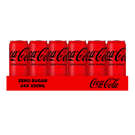 Coca-cola zero blik (24x 33cl)