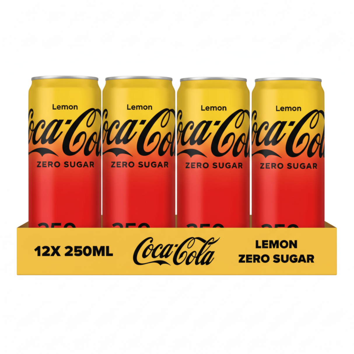 Coca-cola zero citrondåse (12x 250ml) (kopi)
