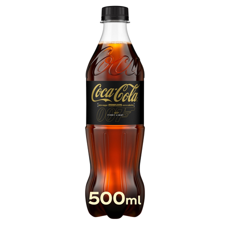Coca-cola zero sugar zero koffein (12x 500 ml)