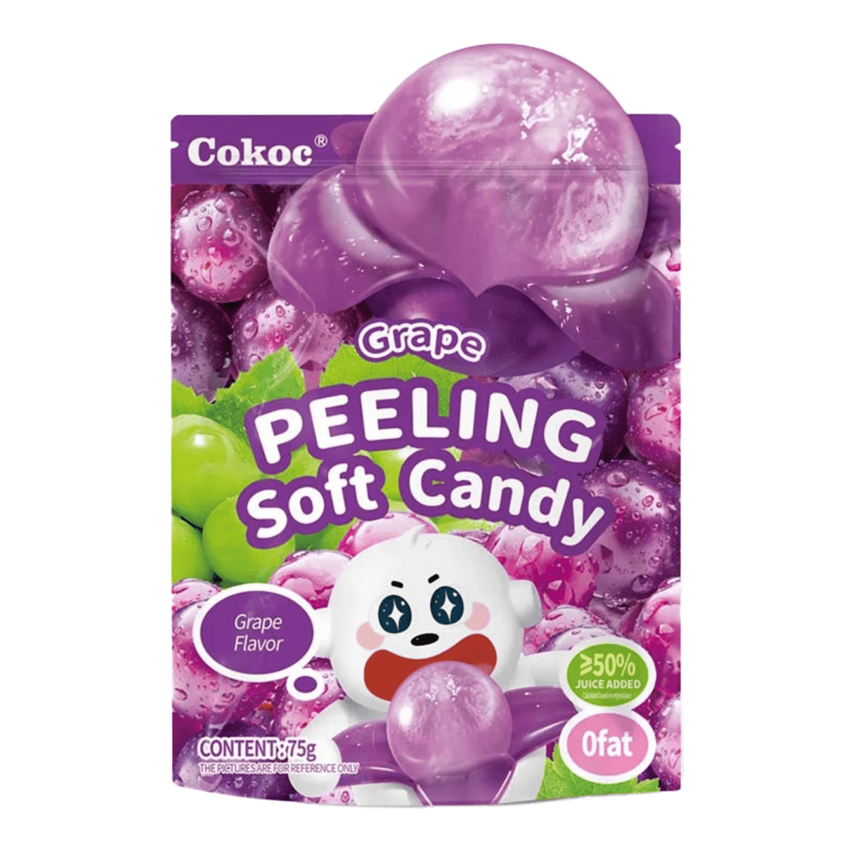 Cokoc peeling blød slik drue (50x 75gr)