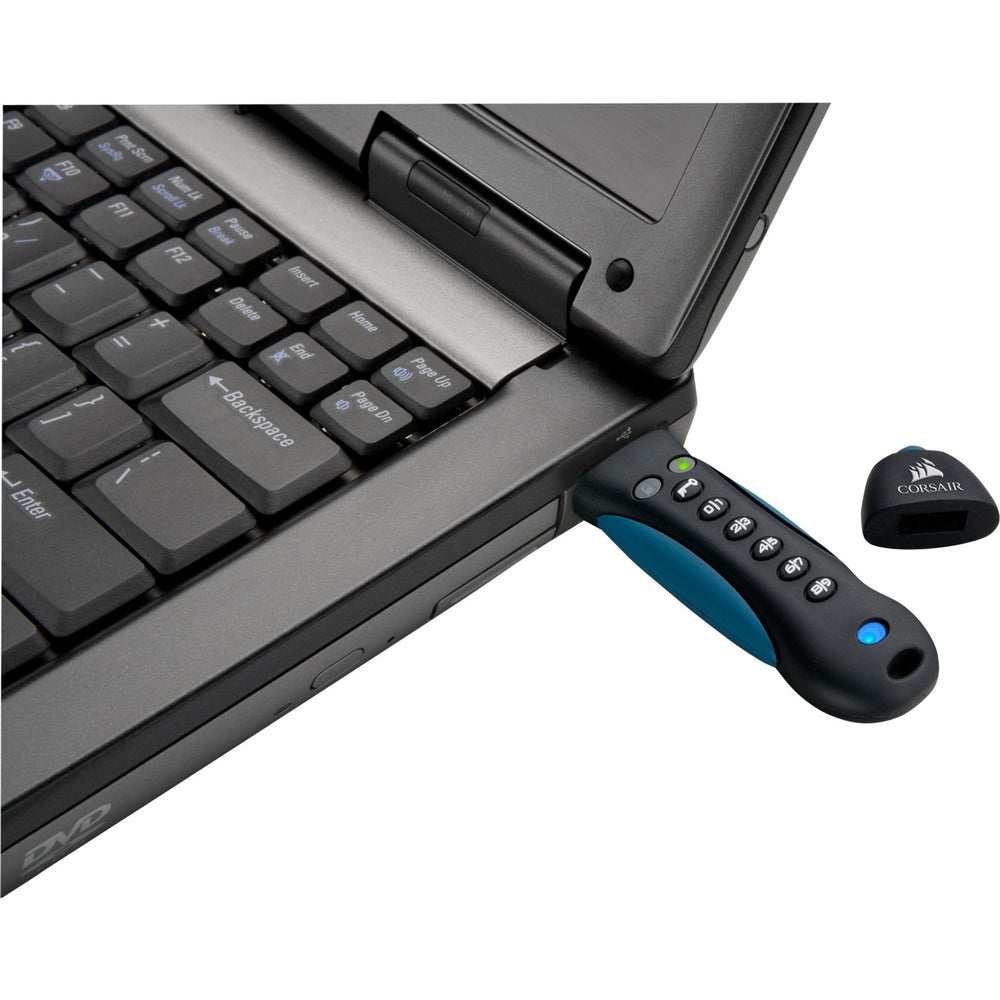 Corsair flash hængelås 3 64GB Secure USB 3.0 Flash Drive
