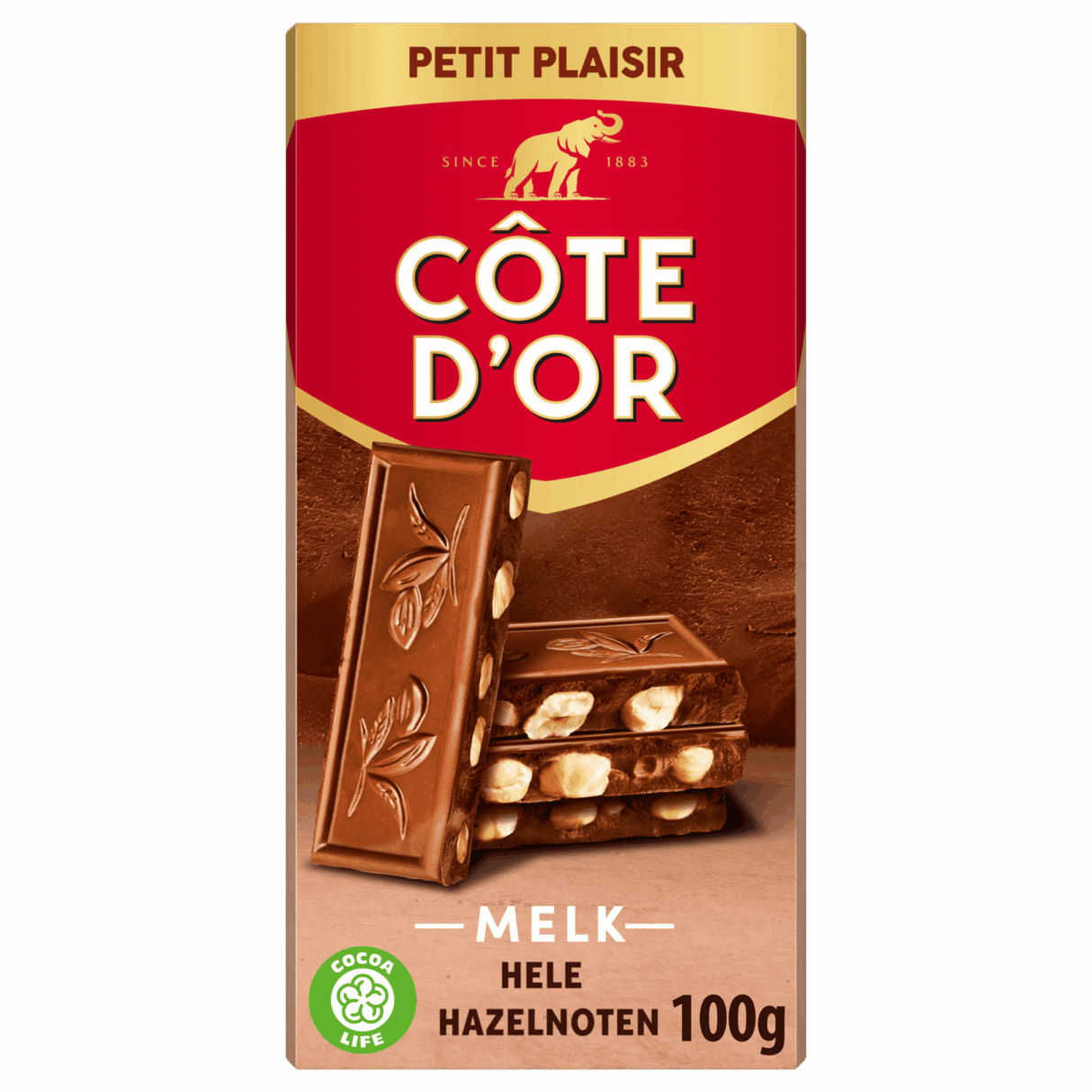 Cote d'or bloc mælkenød (20x 100g)