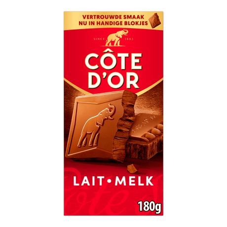 Cote d'or original tabletmælk (18x 180gr)