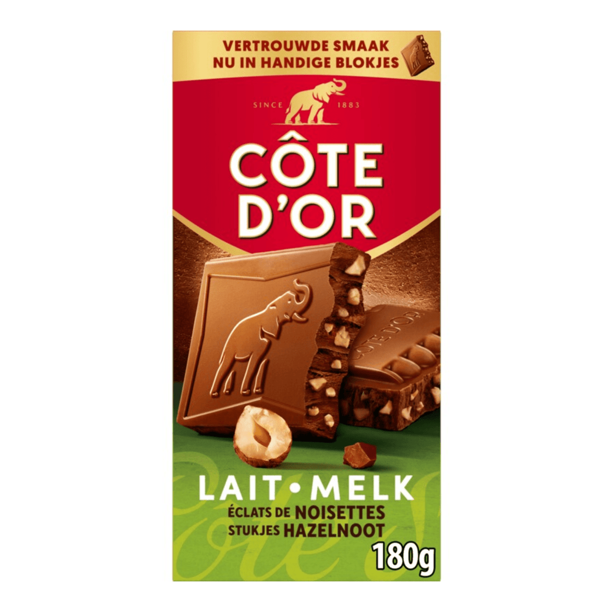 Cote d'or original tablet mælkenød (18x 180gr)