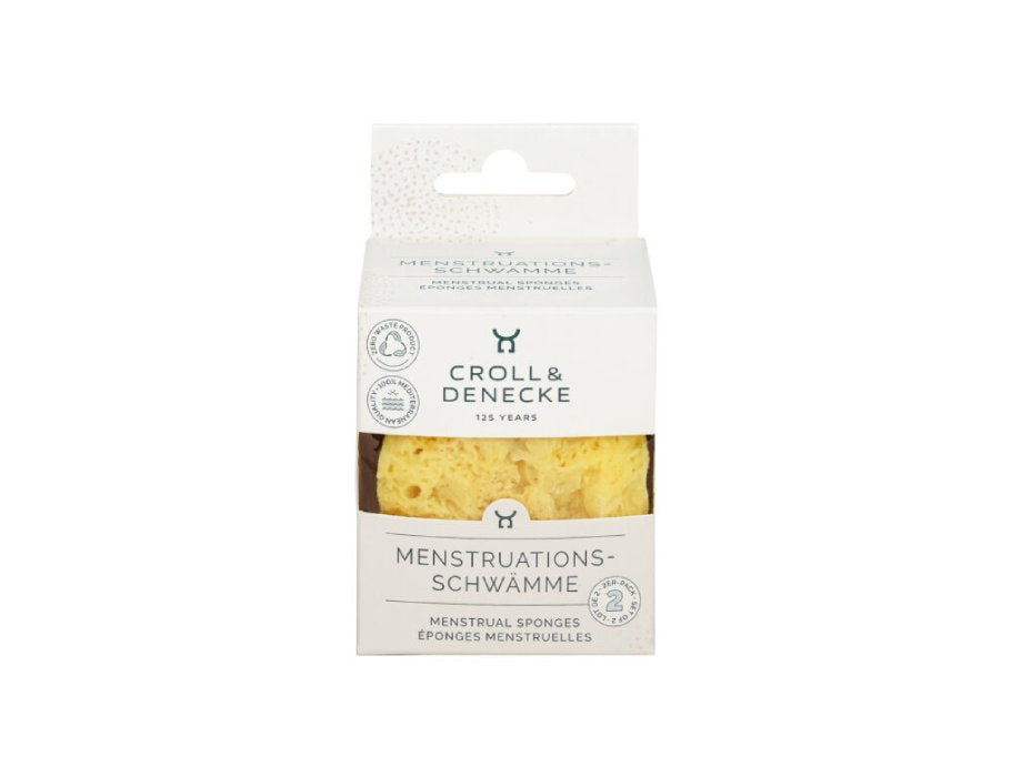Croll denecke naturlige menstruationssvampe - 2 stk