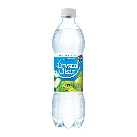 Krystalklar æblepærehætte (6x 50cl)