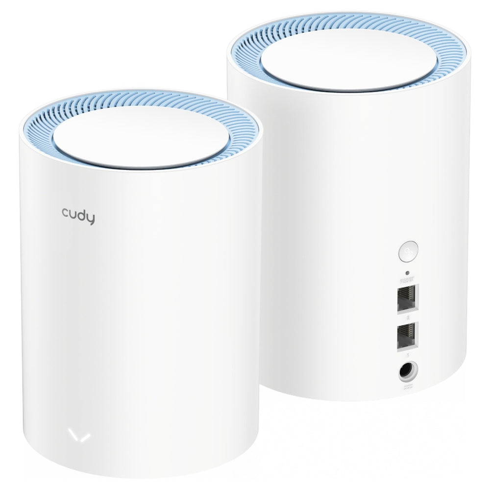 Cudy ac1200 mesh wi-fi system (3-pack) mesh router (hvid)