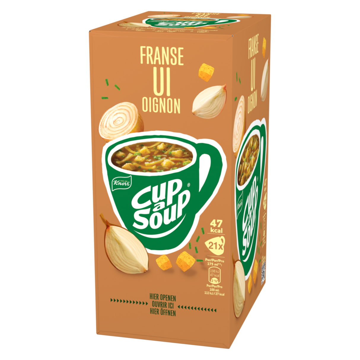 Cup-a-suppe knorr fransk løg (21x 175 ml)