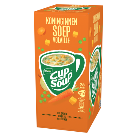 Knorr kop-a-suppe dronningsuppe (21x 175 ml)