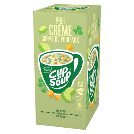 Knorr cup-a-suppe porrecreme (21x 175ml)