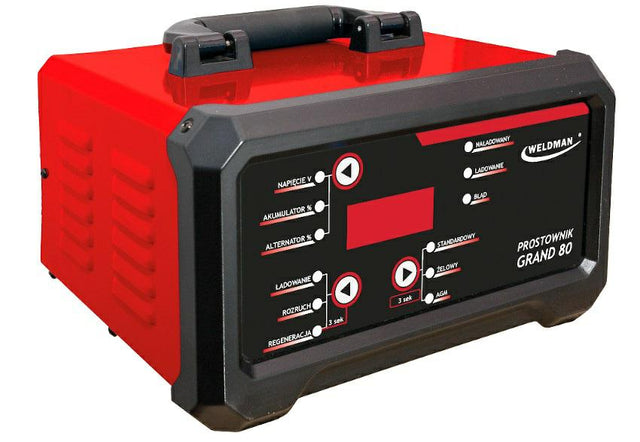 Weldman groot rechtlijnig 80 opstarten