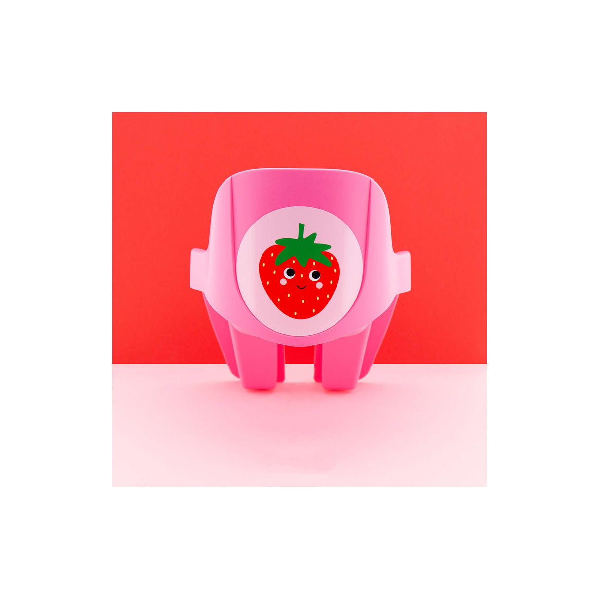 Widek b.v. Widek dukkesæde PVC pink foran og bagpå