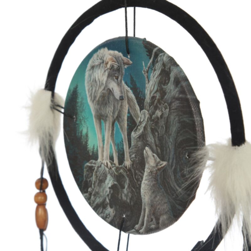 Lisa parker spirit wolf drømmefanger 16cm