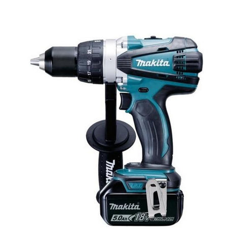 Makita schroevendraaier 18v ddf458rtj 91 58nm 2x5,0ah