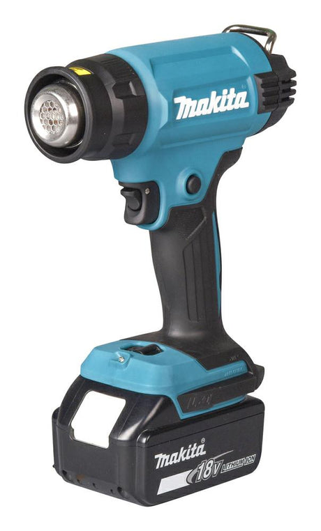 Makita dhg181rt batteri varmluftspistol 18v 5.0ah i etui