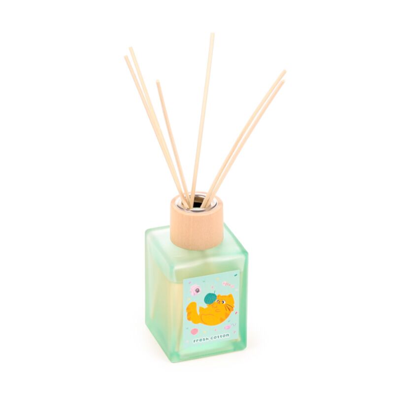 Beans co cats frisk bomuld 100ml duftstænger hjemmeparfume