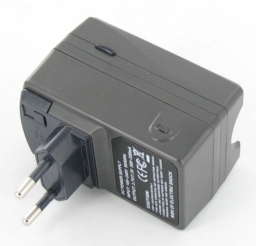 Yanec batterioplader sæt til cr123, cr2