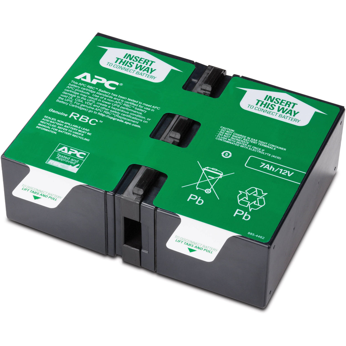 Apc-erstatningsbatteripatron #123