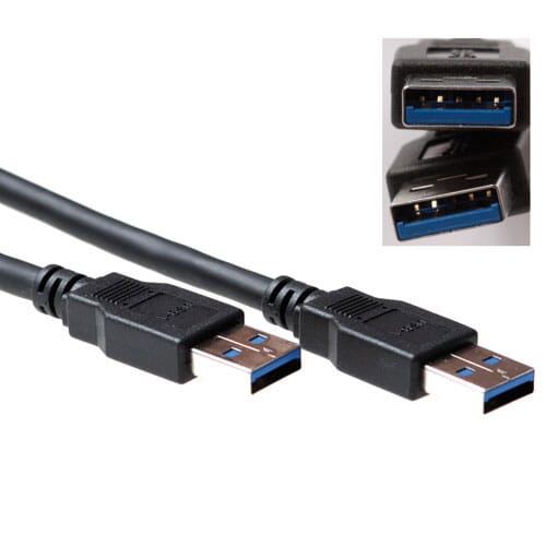 Act USB 3.1 gen 1 (USB 3.0) tilslutningskabel en han 5 m