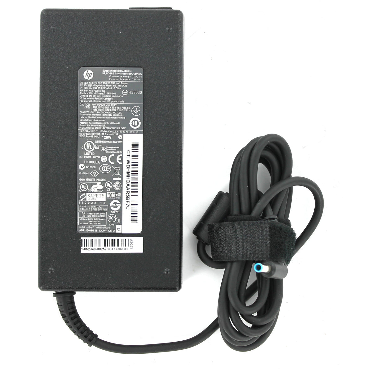 HP bærbar AC -adapter 120W