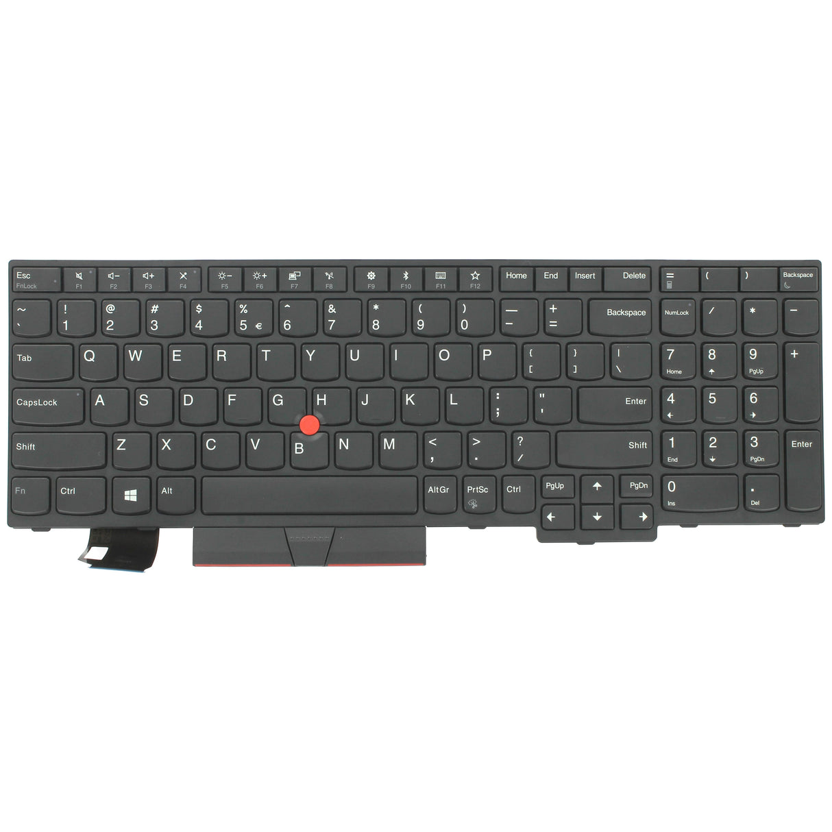Lenovo bærbar tastatur qwerty os