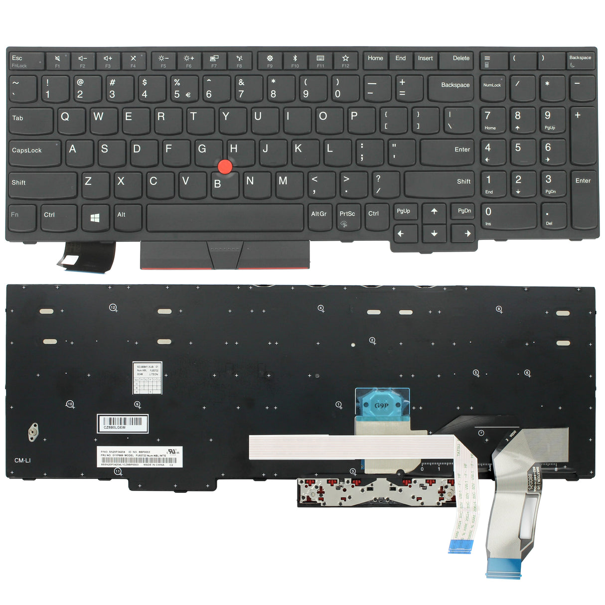 Lenovo bærbar tastatur qwerty os