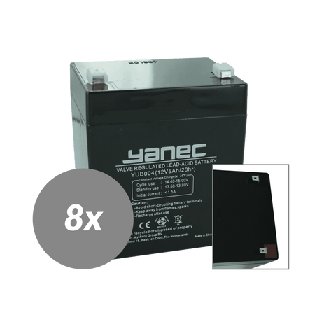 Yanec ups batteriudskiftningssæt rbc155 (ekskl. kabler)