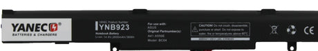 Yanec bærbar batteri 2600mAh