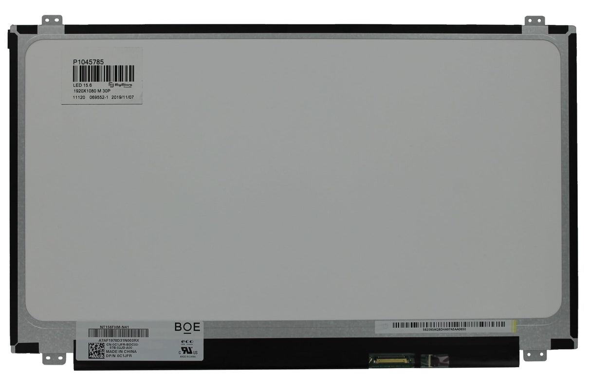 15,6 tommer LCD-skærm 1920x1080 mat 30pin EDP
