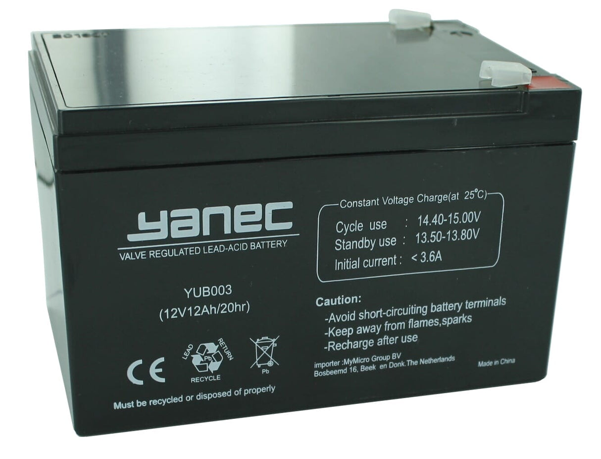 Yanec ups batteriudskiftningssæt rbc4 (ekskl. kabler)