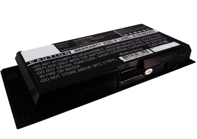 Udskiftning af bærbar batteri udvidet 6600mAh