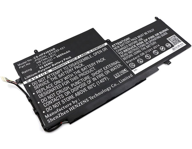Udskiftning af bærbar batteri 5600mAh