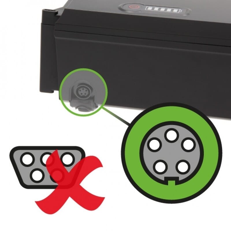 Phylion Joycube SF-06 cykelbatteri 48V 10.5AH